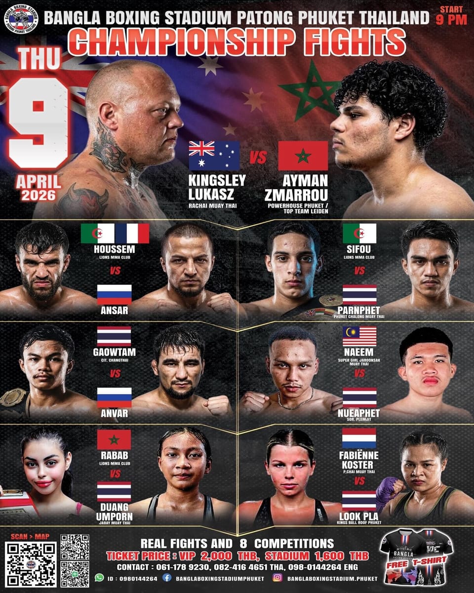 BANGLA BOXING STADIUM CHAMPIONSHIP FIGHTS 9 APRIL 2026