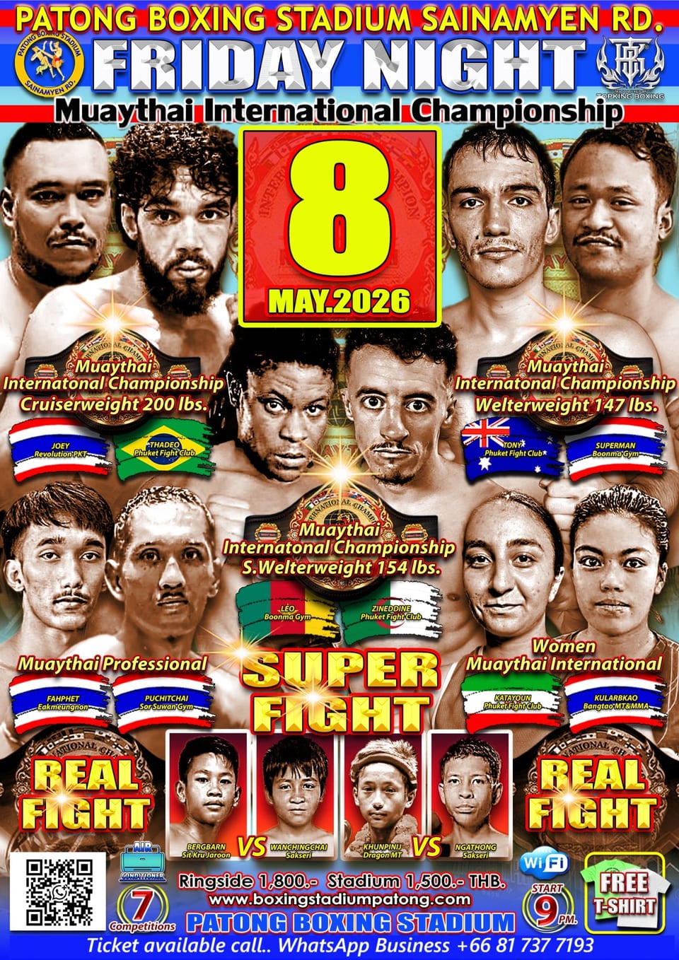 Muaythai International Championship 8 MAY 2026