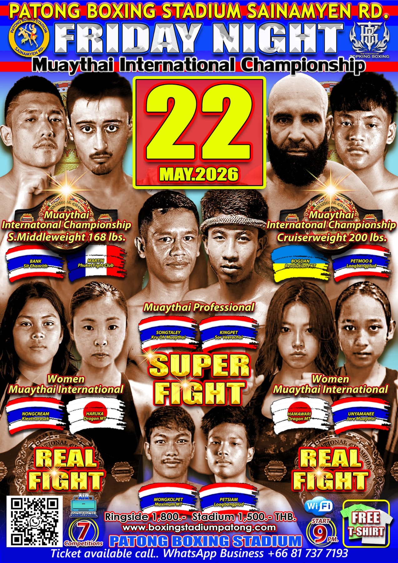 Muaythai International Championship 22 MAY 2026