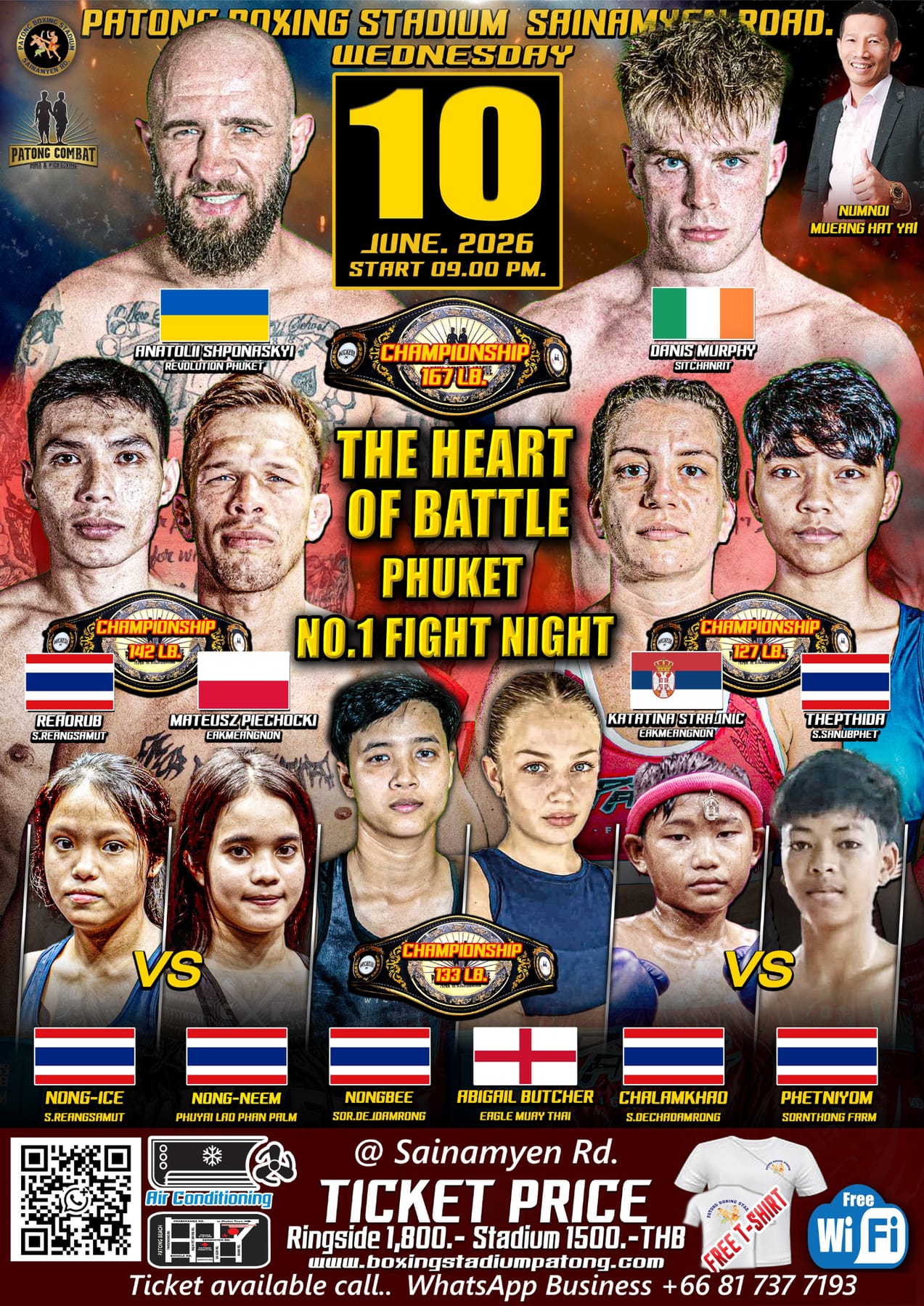 THE HEART OF BATTLE PHUKET 10 JUNE 2026