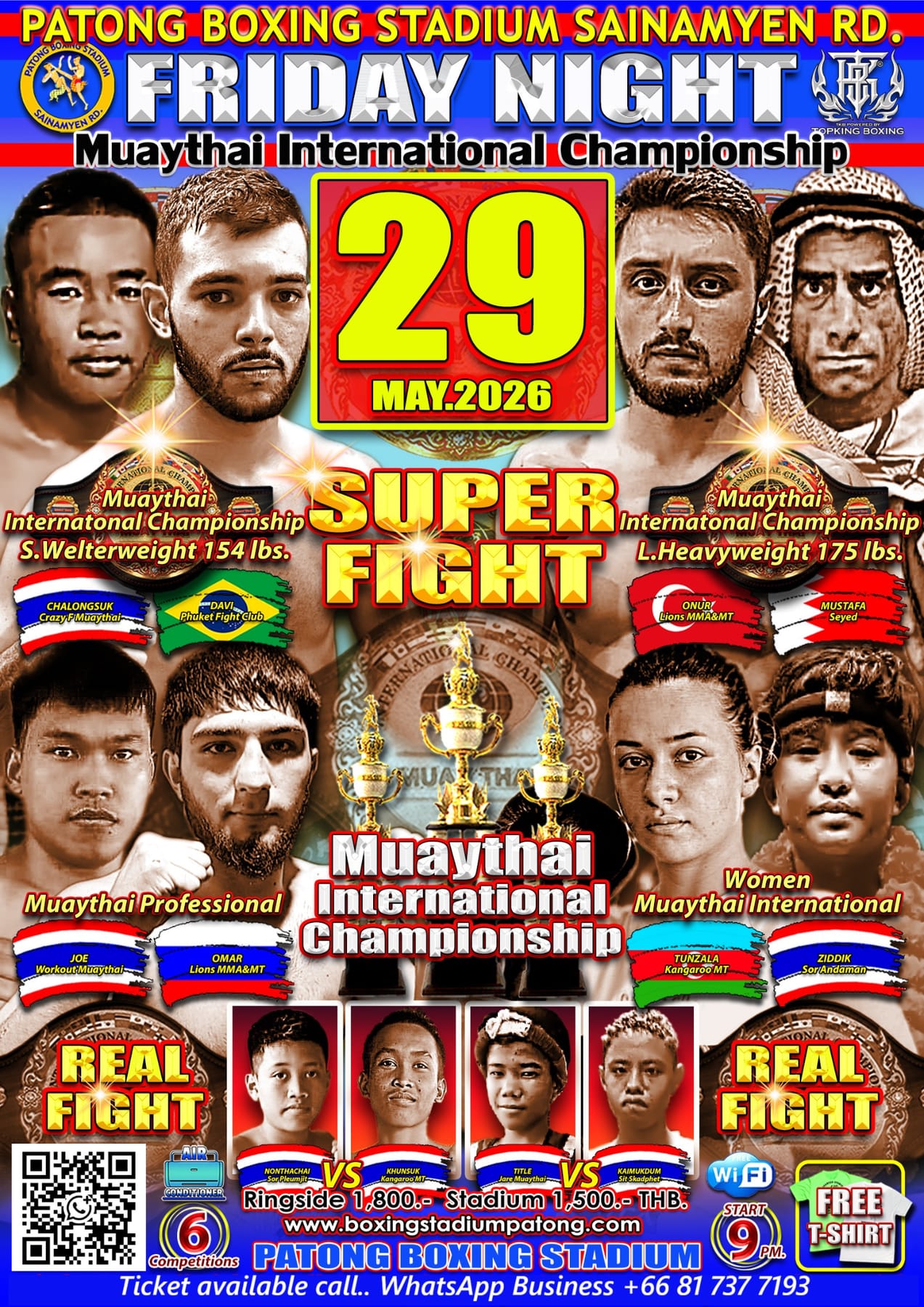 Muaythai International Championship 29 MAY 2026