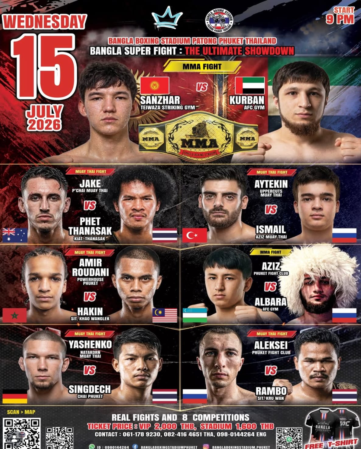 BANGLA SUPER FIGHT : THE ULTIMATE SHOWDOWN 15 JULY 2026